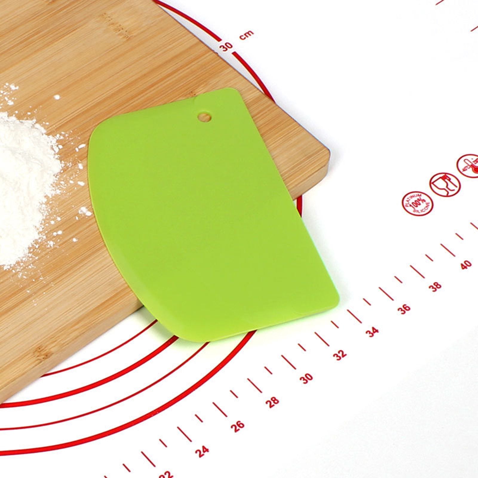 Spatule en Plastique - SpatuFlex™ - Vert - patisseriebon