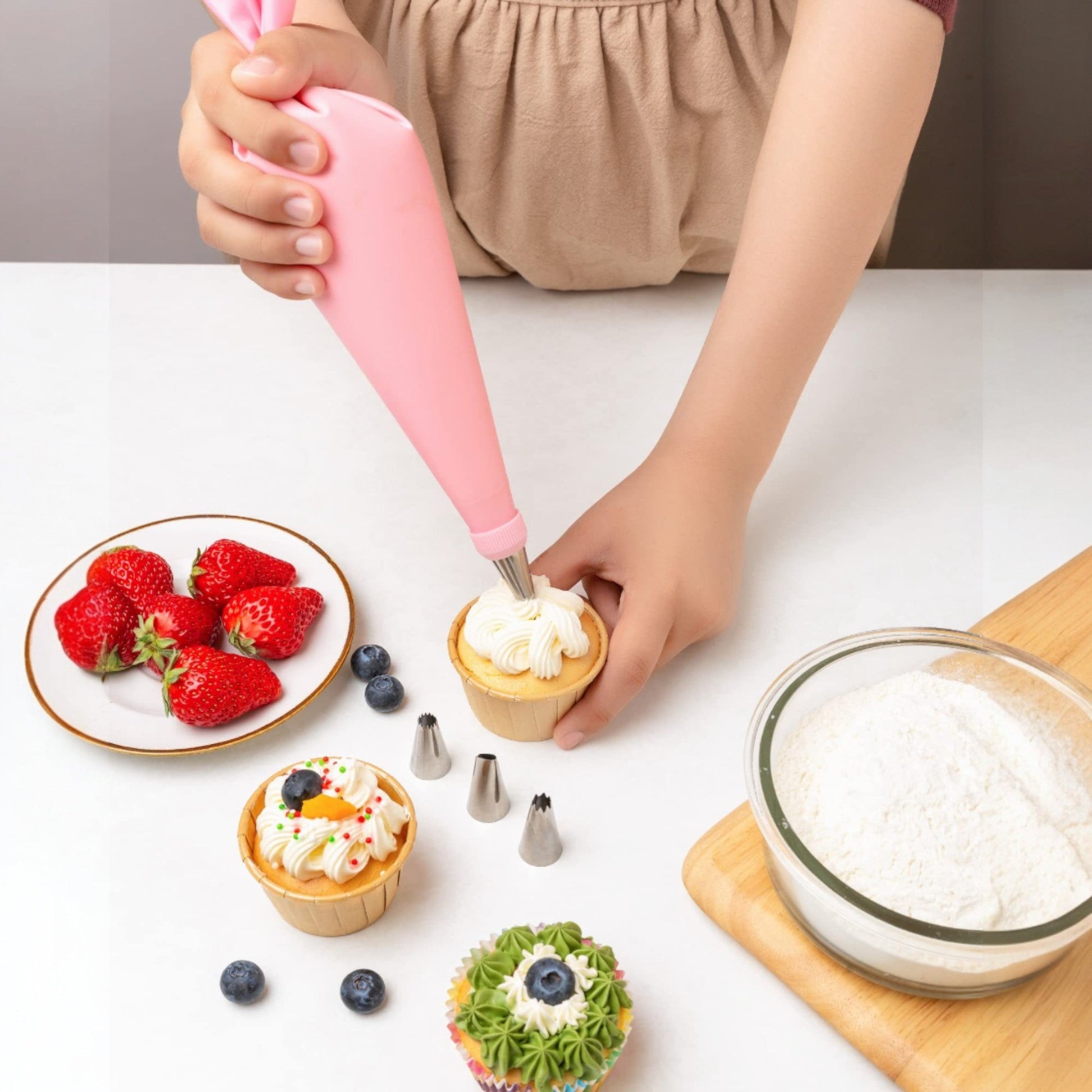 KIT PATISSERIE - CakeCraftKit™ - Rose - patisseriebon