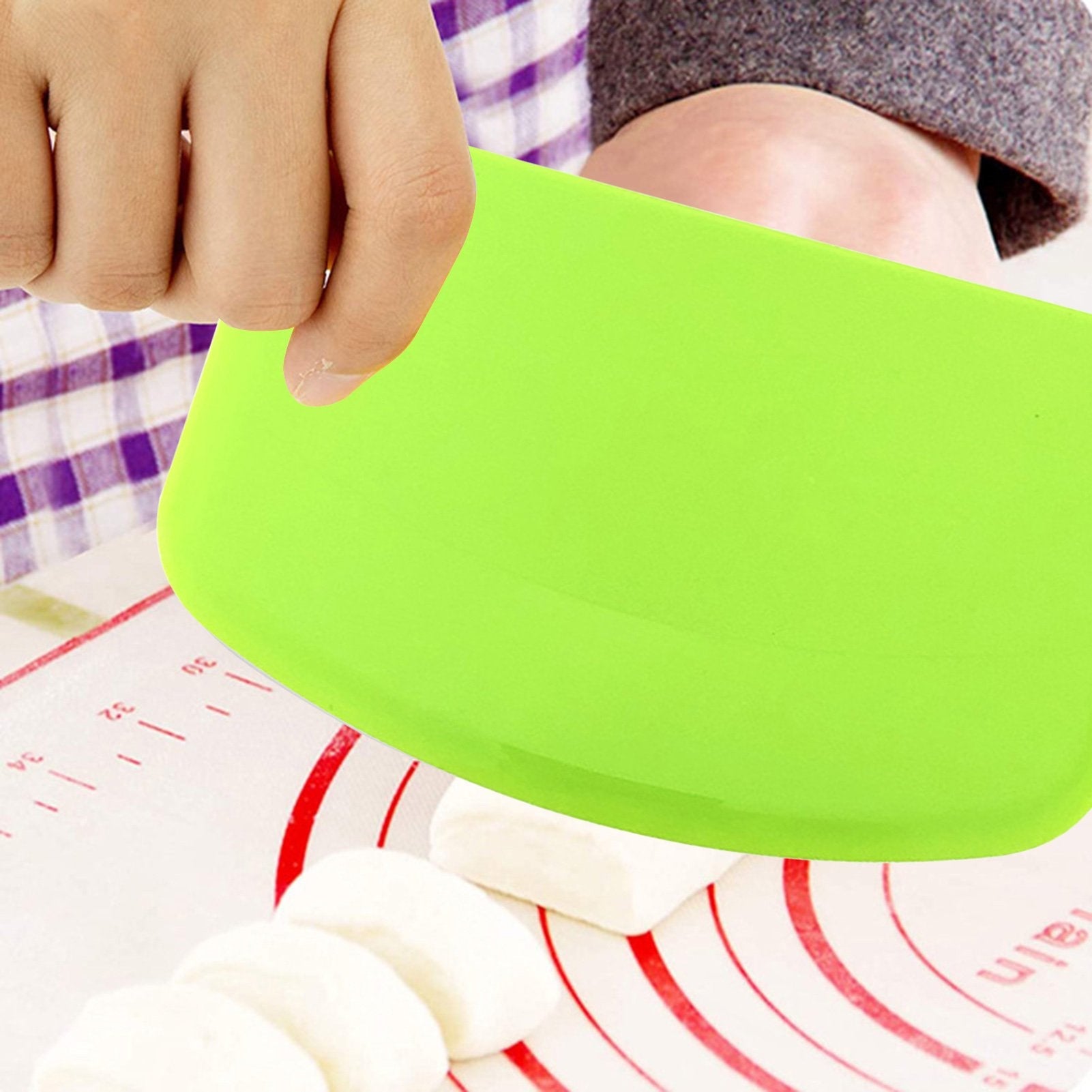 Spatule en Plastique - SpatuFlex™ - Vert - patisseriebon