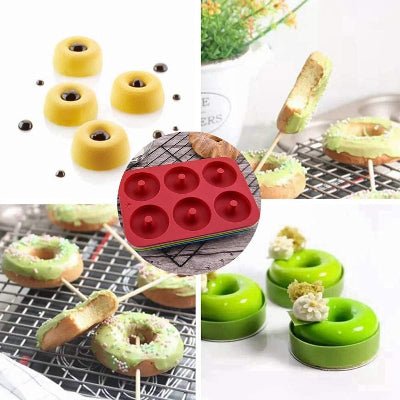 Moule à Donuts - SoftBake™ - Rouge - patisseriebon