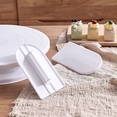 Accessoire Patisserie - CakeSmootherPolisher™ - Blanc - patisseriebon