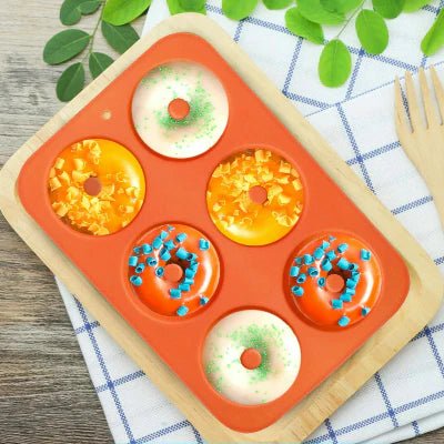 Moule à Donuts - SoftBake™ - Orange - patisseriebon