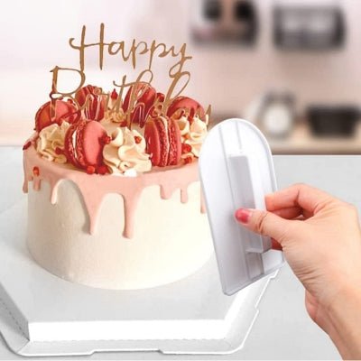 Accessoire Patisserie - CakeSmootherPolisher™ - Blanc - patisseriebon