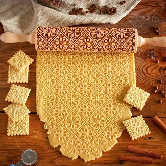 ROULEAU PATISSERIE - CookiesPrintingRolling™ - Fleur - patisseriebon