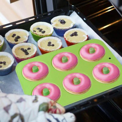 Moule à Donuts - SoftBake™ - Vert - patisseriebon