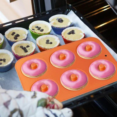 Moule à Donuts - SoftBake™ - Orange - patisseriebon